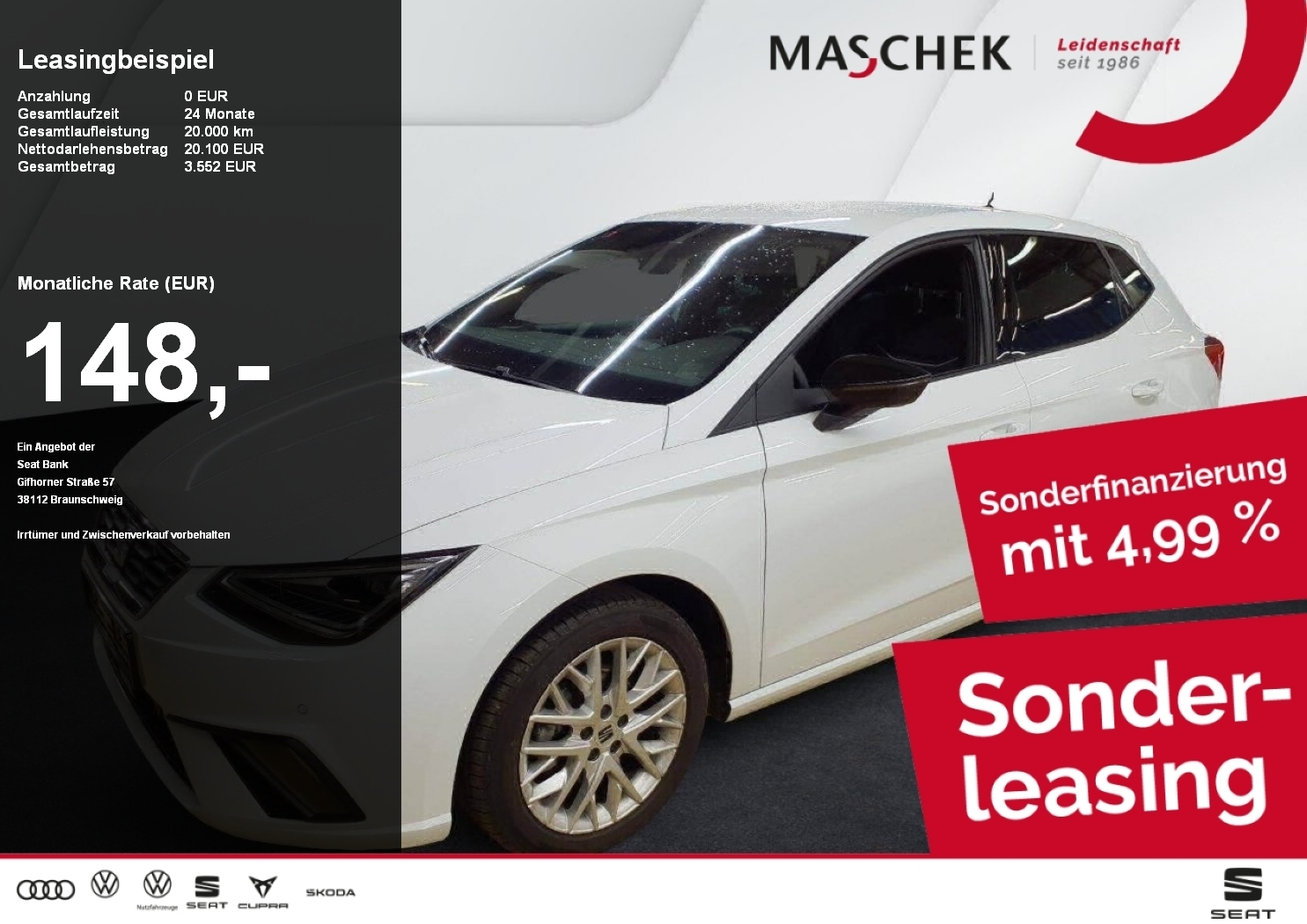 Seat Ibiza 1.0 TSI FR
