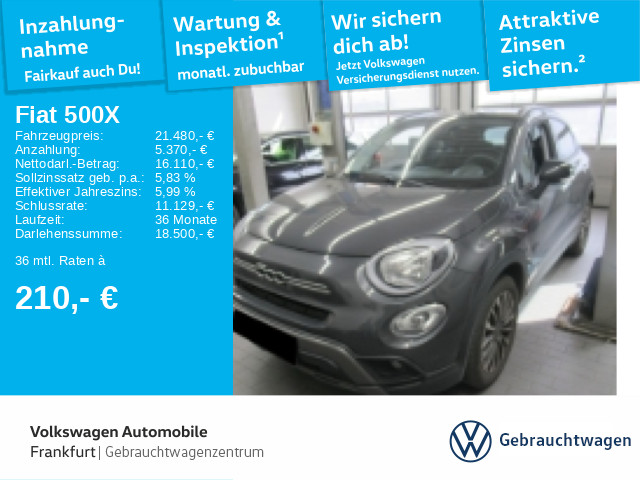 Fiat 500X 1.5 GSE Mild-Hybrid Cross 4x2
