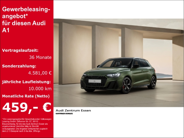 A1 SPORTBACK 40 TFSI S LINE LED NAVI SONOS