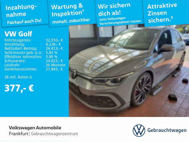 Volkswagen Golf 2.0 TDI VIII GTD Scheinwerfer