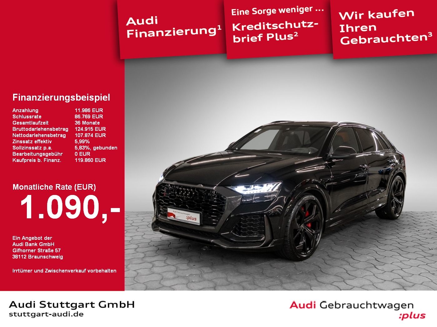 Audi RSQ8 4.0 TFSI quattro
