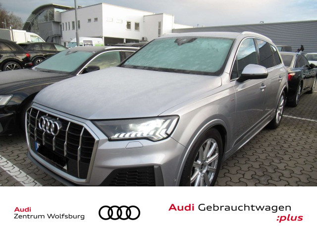 Q7 55 TFSI e quattro S line Matrix/Sitzhzg v+h/APS Plus
