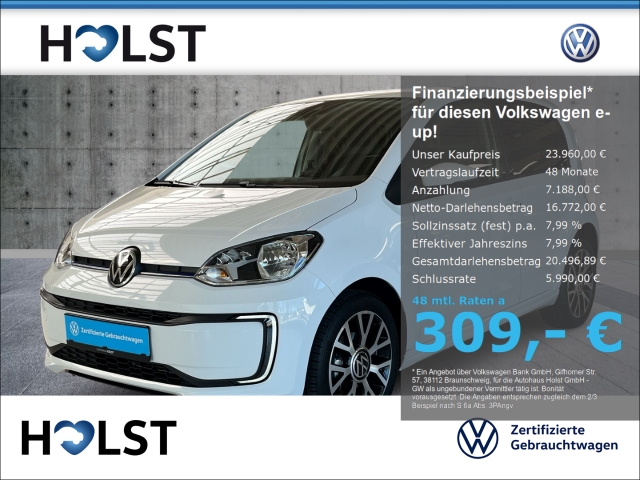 up e-up! Edition CCS 258km GRA bluetooth Kamera MFA Alu