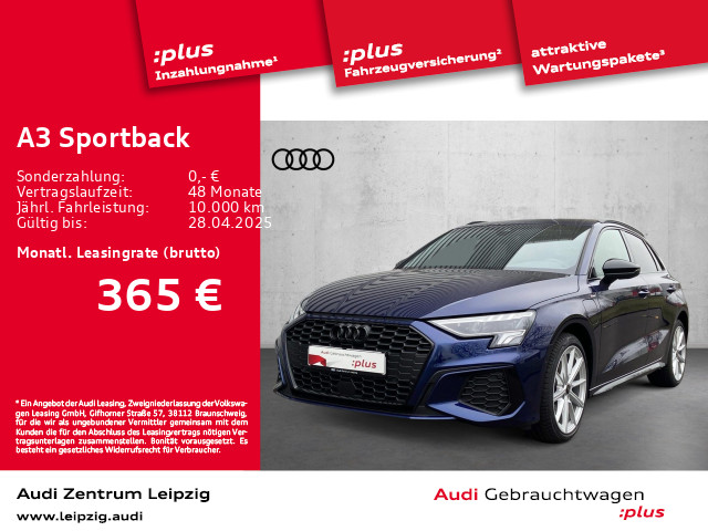 Audi A3 Sportback 40 TFSI S line