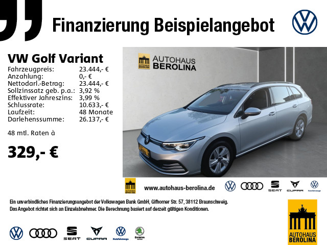Golf VIII Variant 2.0 TDI Life DSG *LED+*ACC*