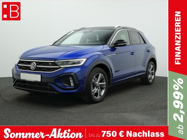 T-Roc 1.5 TSI DSG R-Line IQ.LIGHT NAVI PANORAMA 17 ACC KAMERA PARKLENK SHZ