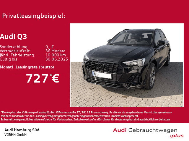 Q3 35 TDI S tronic 2xS LINE/NAVI/PANO/KAMERA/ACC