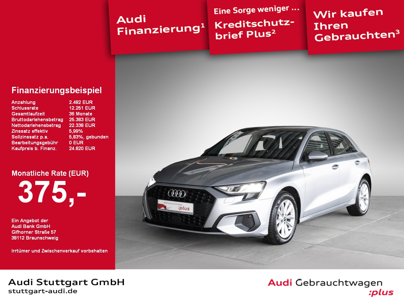 Audi A3 Sportback 35 TDI