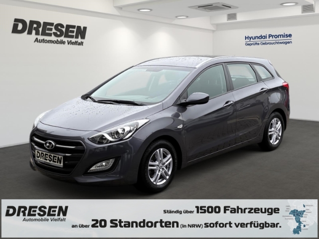 i30cw Classic blue 1.4 Berganfahrass. GA Klima el.SP Spieg. beheizbar Alarm teilb.Rücksb