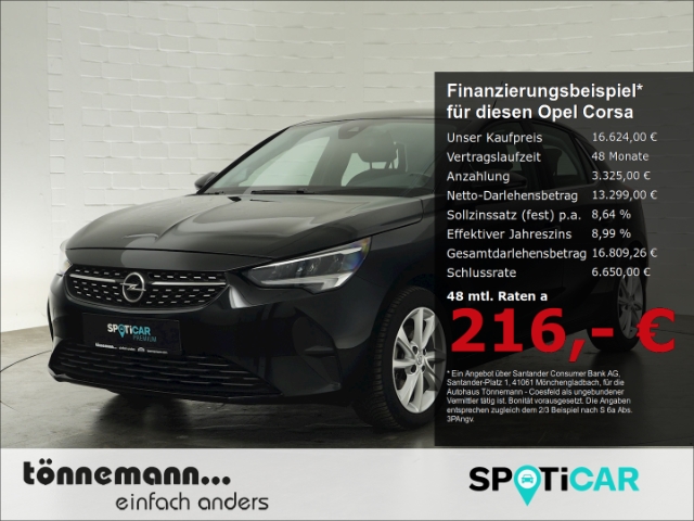 Corsa F ELEGANCE+NAVI+SITZ-/LENKRADHEIZUNG+DAB+PARKPILOT HIN.+LED-SCHEINWERFER
