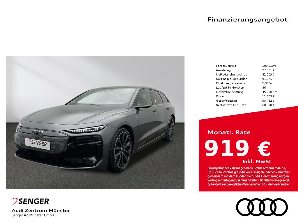 A6 e-tron Avant edition one grey performance AHK