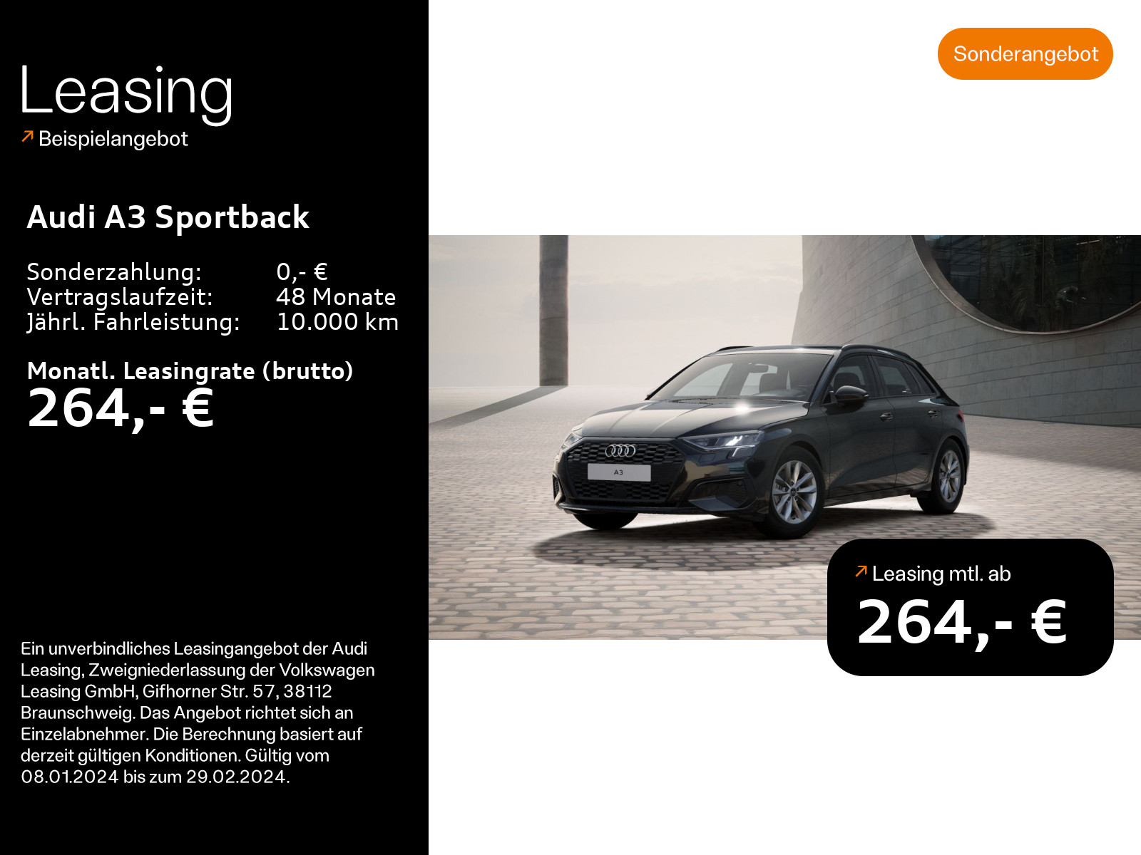 Audi A3 Sportback 30 TDI