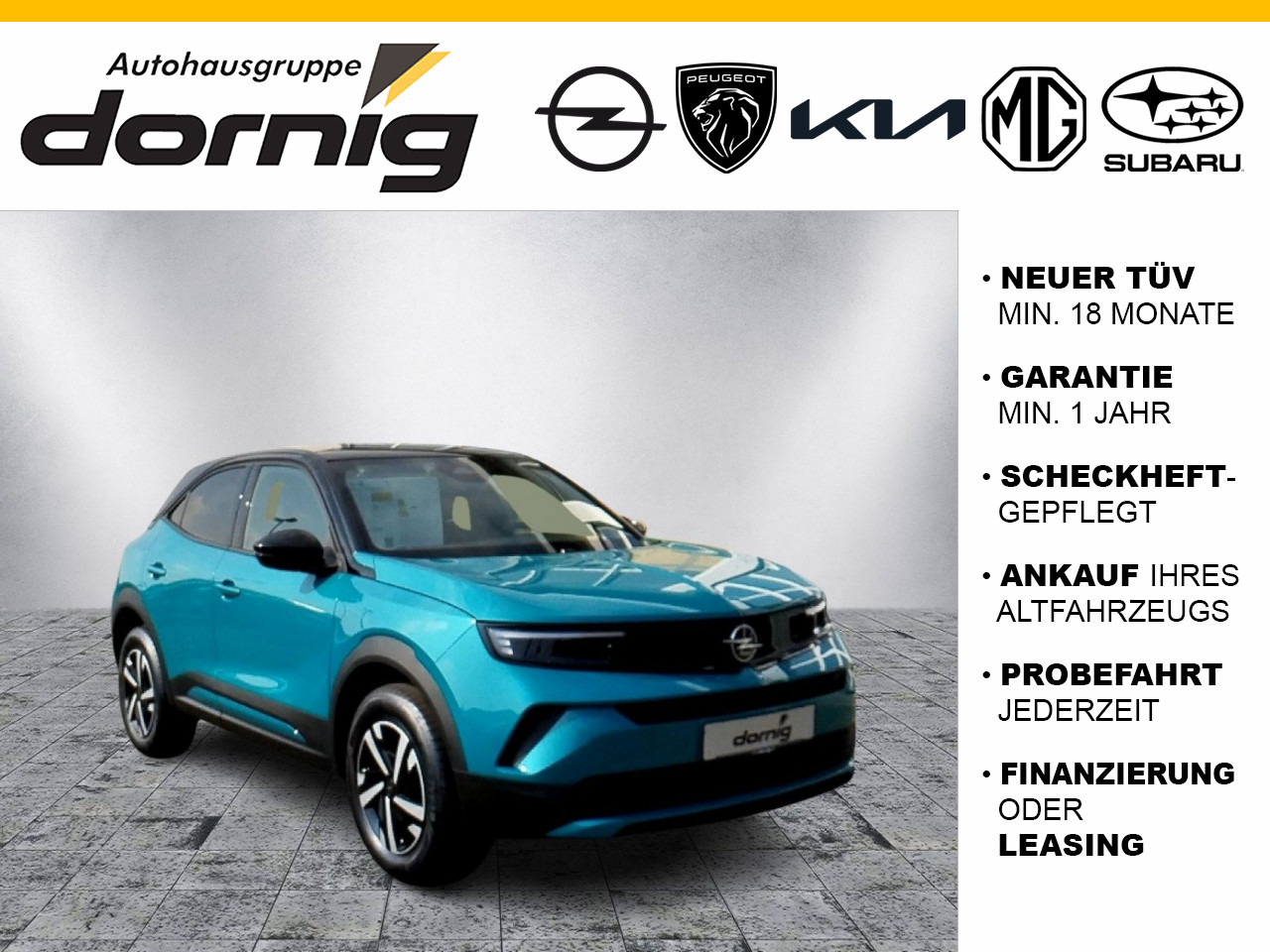 Mokka Edition Facelift Komfort-Paket