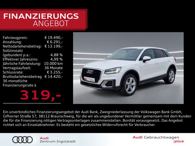Q2 Sport 30 TFSI LED NAVI PDC DAB Keyless 17"