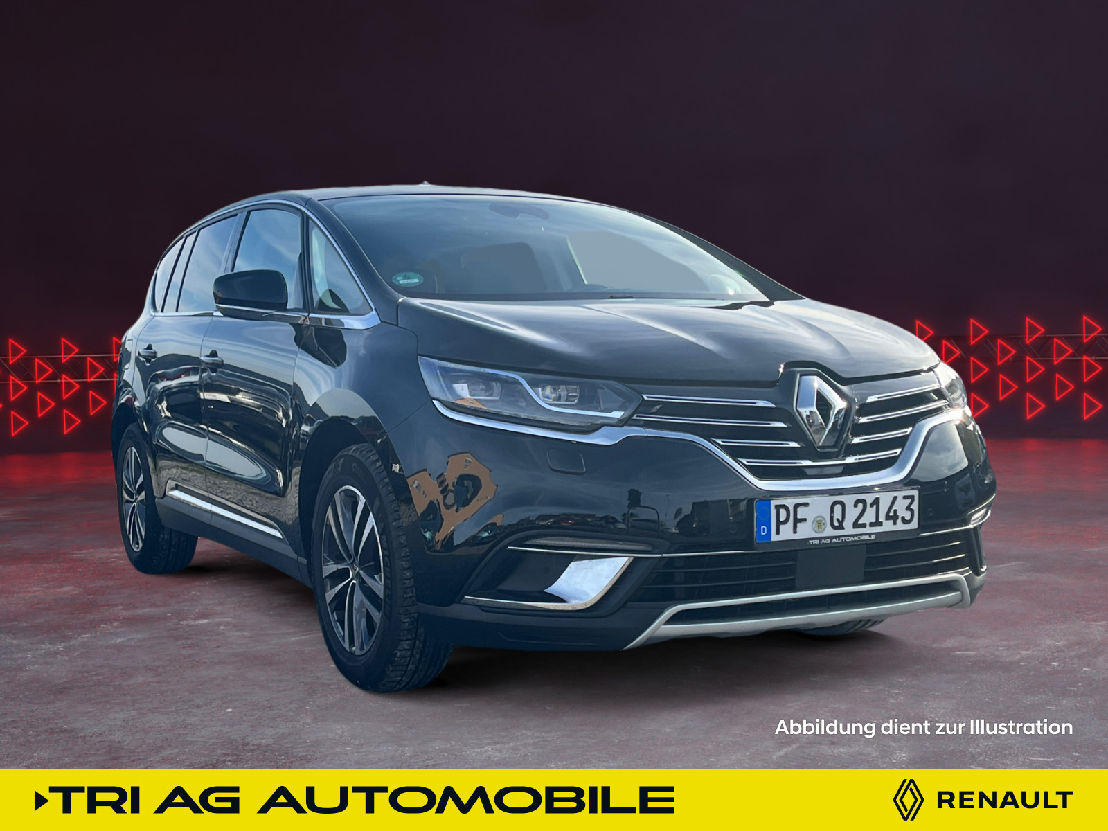 Espace Intens 2.0 Blue dCi 190 LED Navi Keyless HUD ACC Parklenkass. Leder Rückfahrkam.