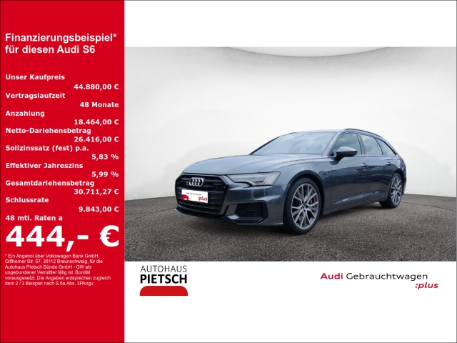 S6 Avant quattro Panorama LM20 AHK B&O Sportdiff.