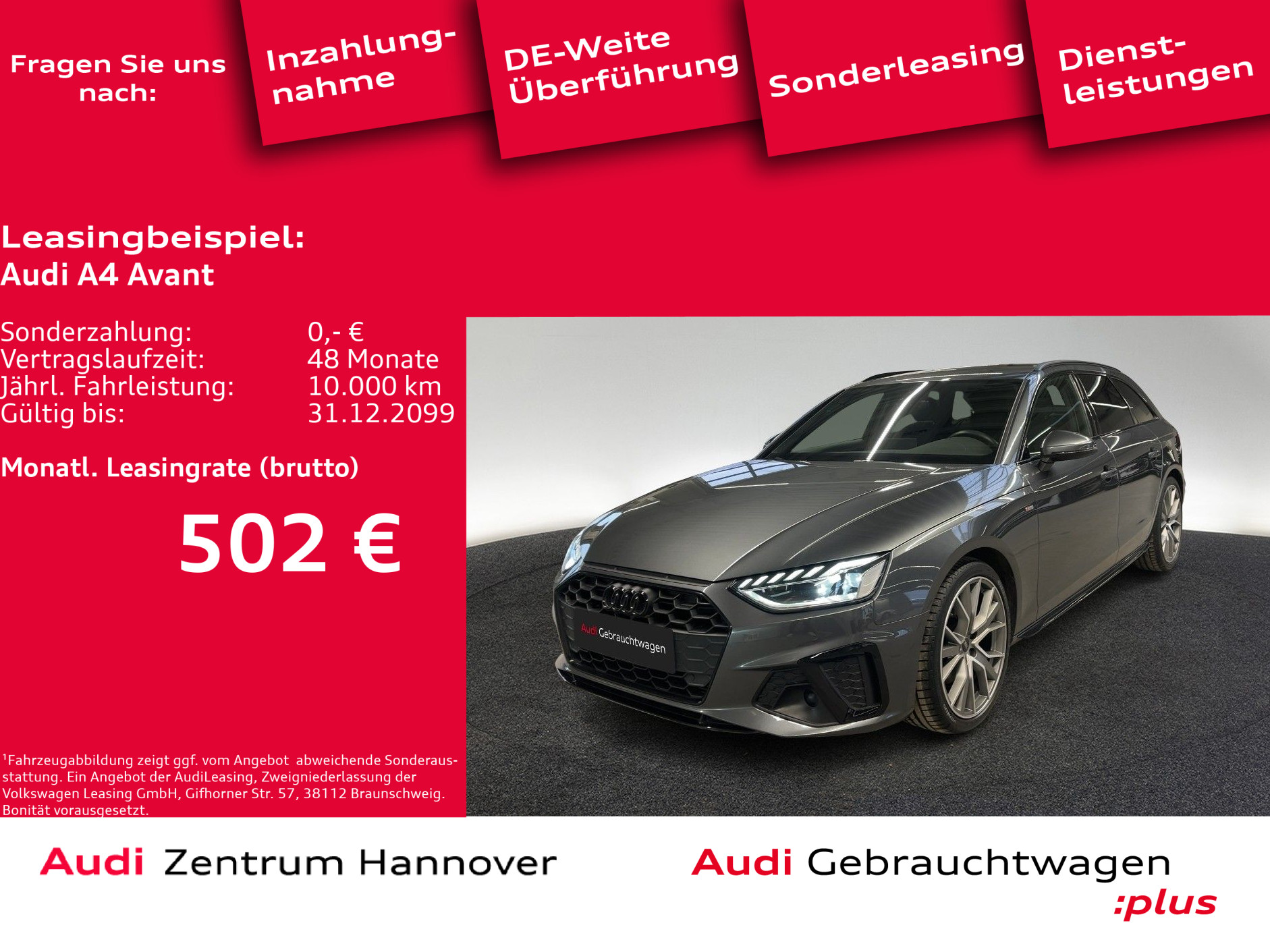 A4 Avant 35 TFSI S line comp. LED ACC virtual Navi