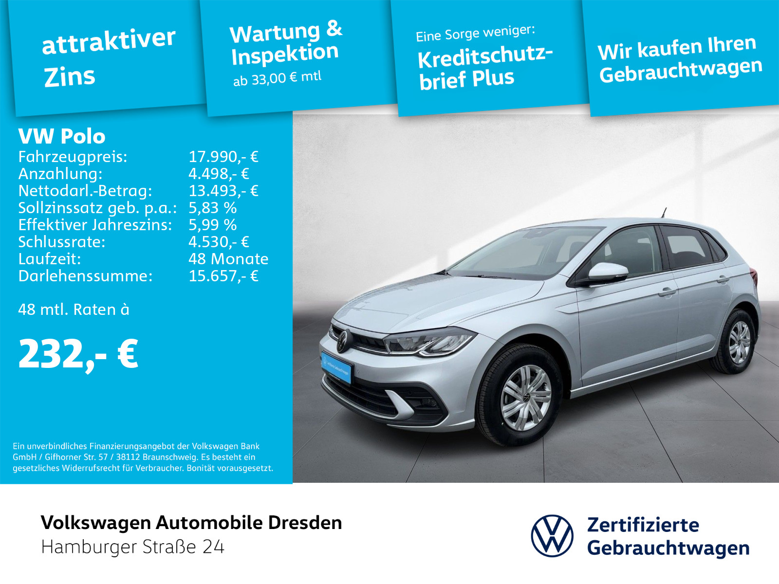 Volkswagen Polo 1.0 LANE APP
