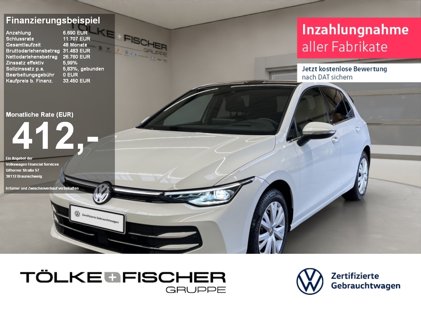 Golf VIII 1.5 eTSI W Edition 50 AHK Virtual ACC