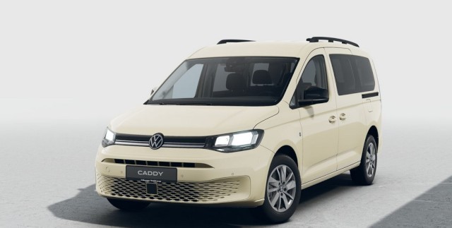 NFZ Caddy Maxi 7-Sitzer Motor: 2,0 l TDI EU6 SCR 90 kW Getriebe: 7-Gang-Doppelkupplungsgetriebe Radstand: 2970 mm