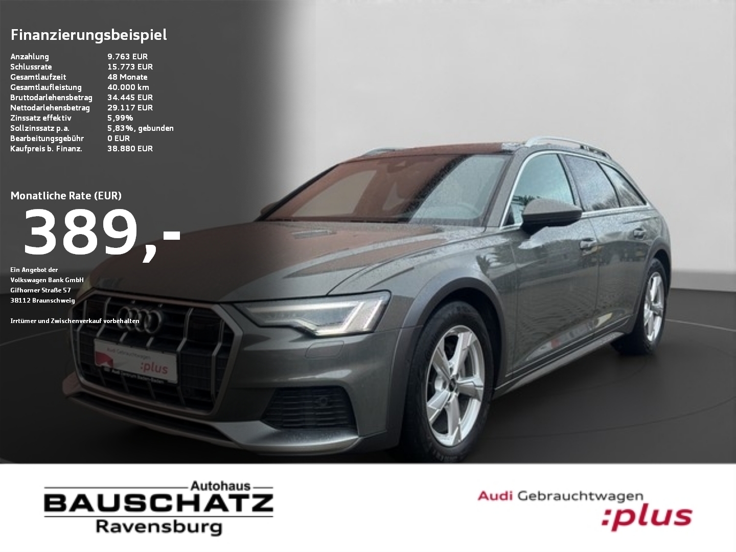 A6 Allroad quattro 45 TDI *PANO*MATRIX*KAMERA*
