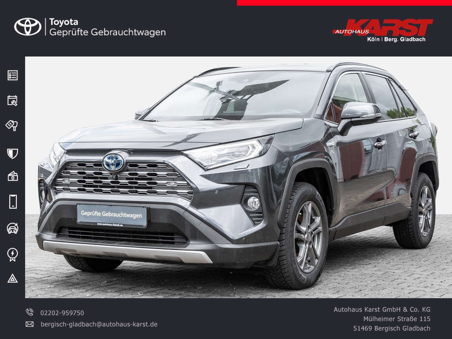 RAV 4 - 2.5 l Hybrid 4x2 Lounge. CVT