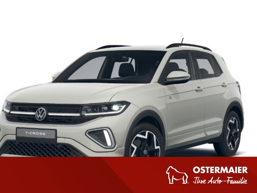 T-Cross R-Line 1.0TSI 116PS 6-Gang IQ.LIGHT,SHZG,HANDY,17ALU,APP