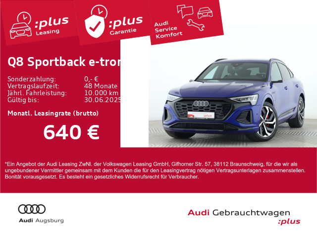 Audi Q8 Sportback 55 h 2x S line 8-fach