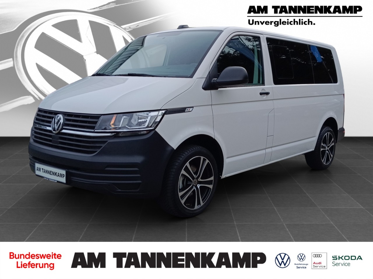 T6.1 2.0 TDI Kombi L1H1 9-Sitzer, Tempomat, Klima, Komfortpaket