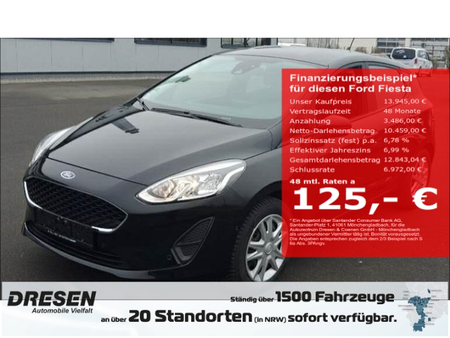 Ford Fiesta 1.1 Cool & Connect Ausparkassistent