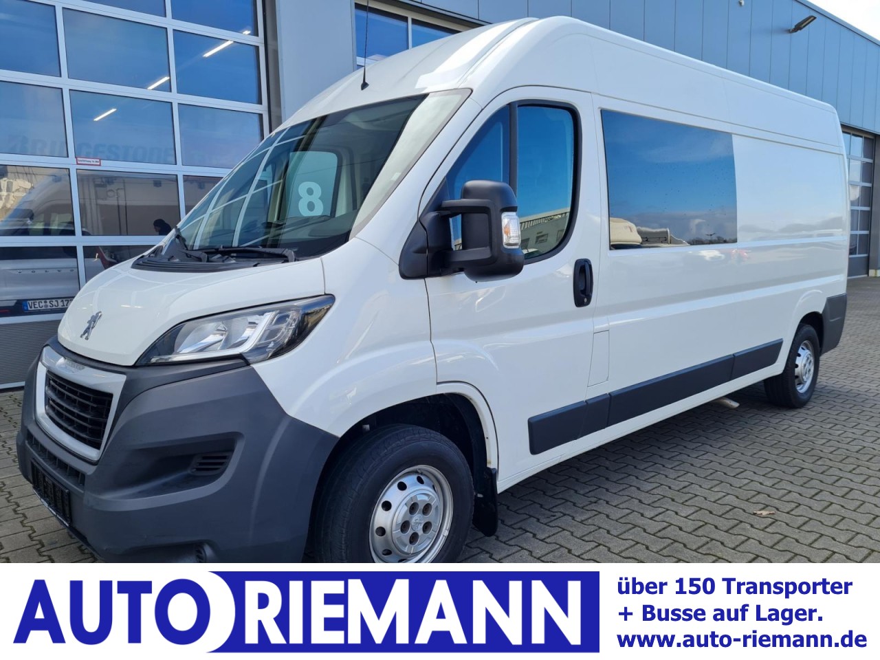 Boxer Kasten L3H2 Doka 6-Sitze AHK KLIMA PDC