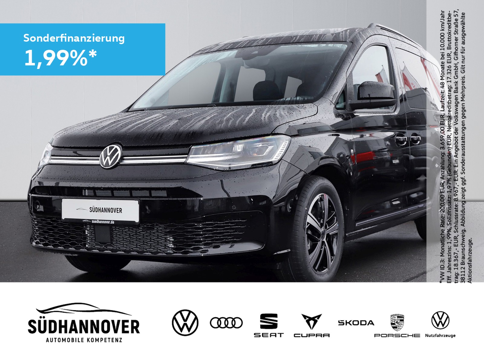 Caddy Style 2.0 TDI DSG LED+DARK LABEL+AHK+PLA