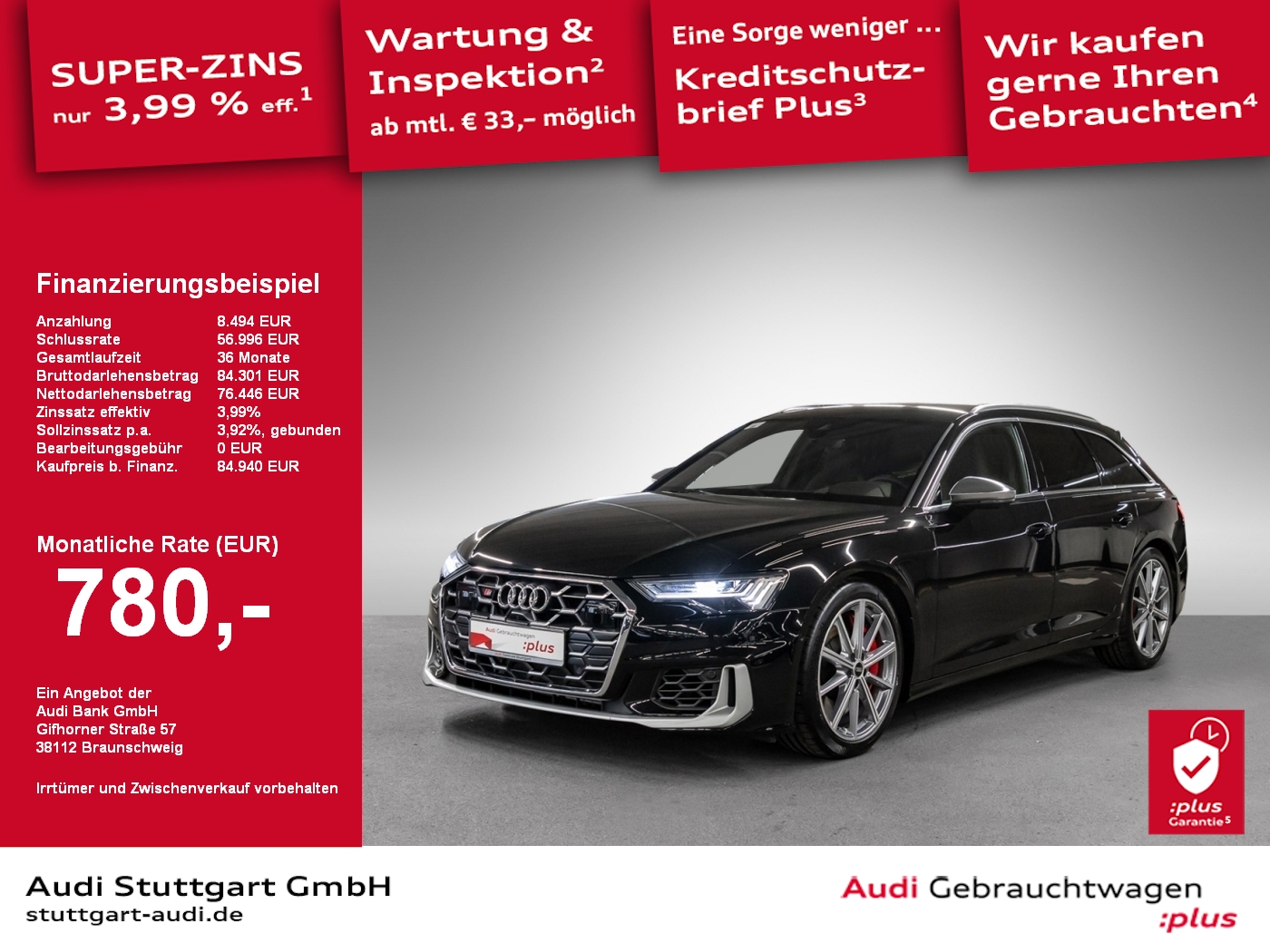 Audi S6 Avant Allradlenkung