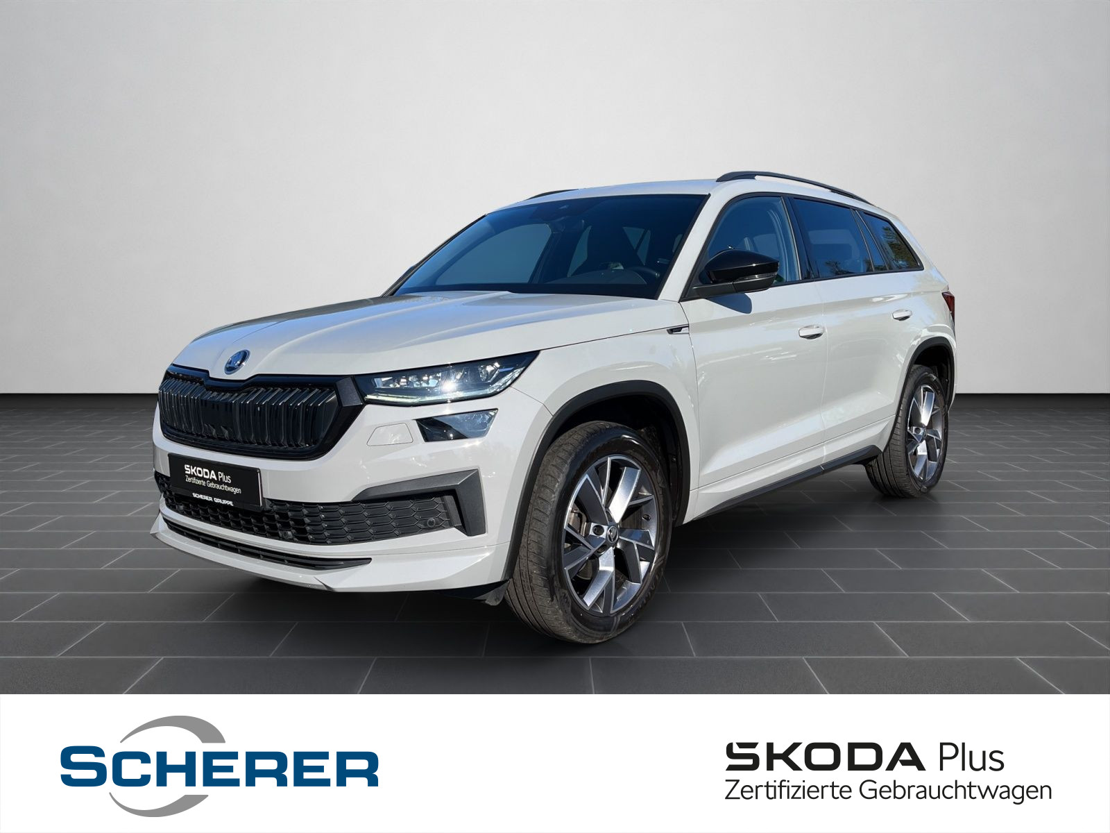 Kodiaq Sportline 2,0 TDI 4x4 DSG AHK STANDHZG NAVI KAMERA MATRIX LED DCC