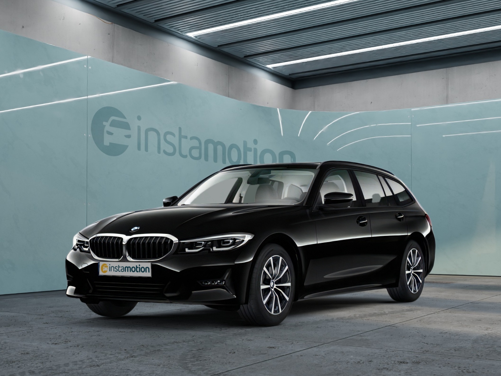 318 i Touring HiFi LED-Scheinwerfer Panorama