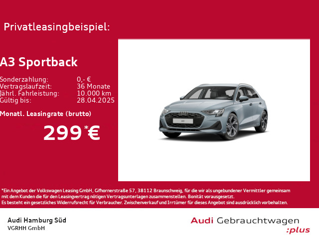 Audi A3 Sportback 35 TFSI