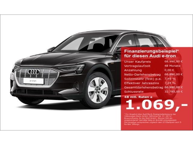 Audi e-tron 55 quattro Ambiente-Beleuchtung