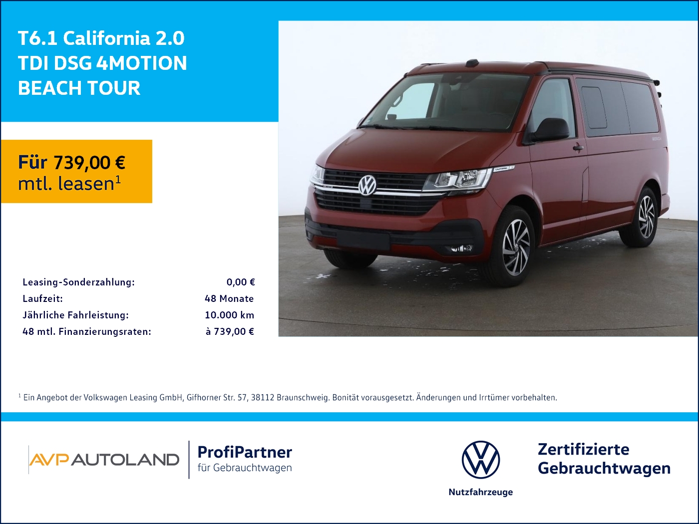 T6.1 California 2.0 TDI DSG 4MOTION BEACH TOUR