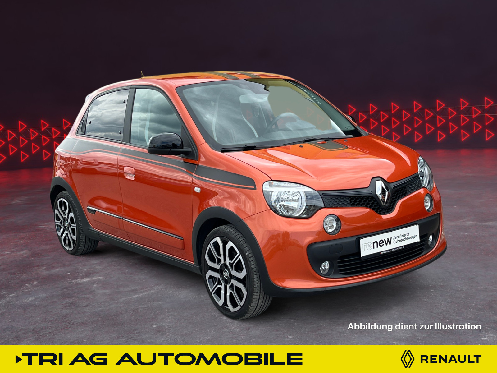 Twingo GT EDC GRA PDC Radio Klimaautomatik Bluetooth-Freisprecheinrichtung 8-Fach-Bereift