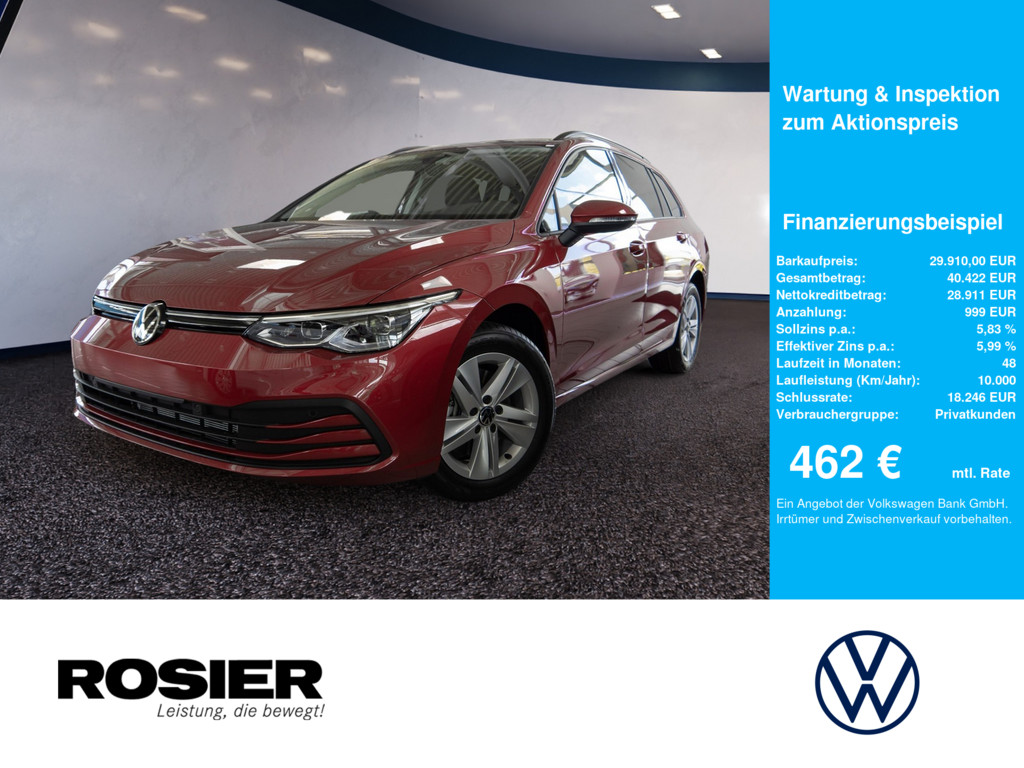 Golf VIII Variant Life 2.0 TDI DSG