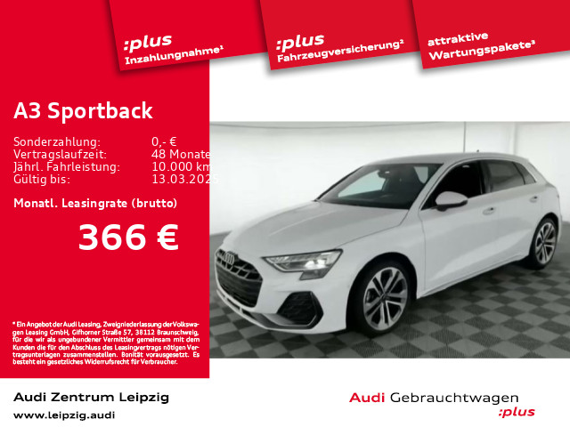 A3 Sportback 30 TFSI S line *Assistenzpakete*HuD*