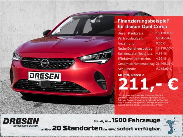 Opel Corsa digitales