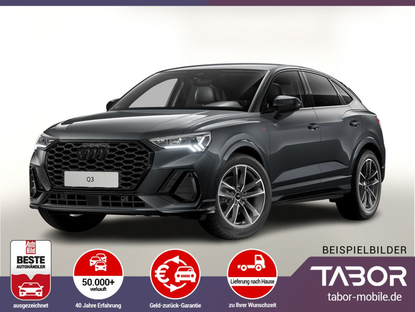 Q3 Sportback 35 TFSI S tronic S line Nav 19Z LED