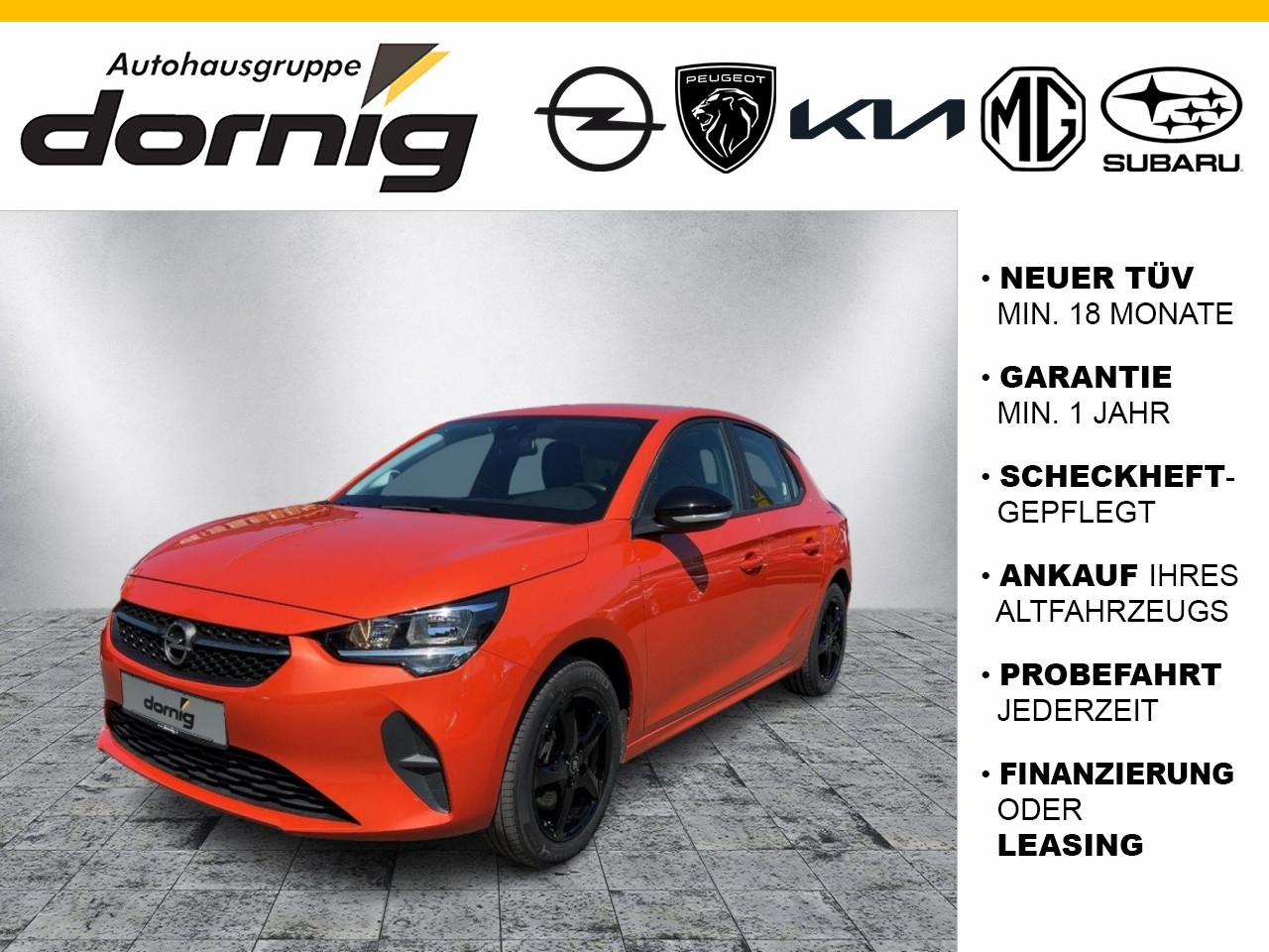 Corsa-e F Edition, SHZ, PDC
