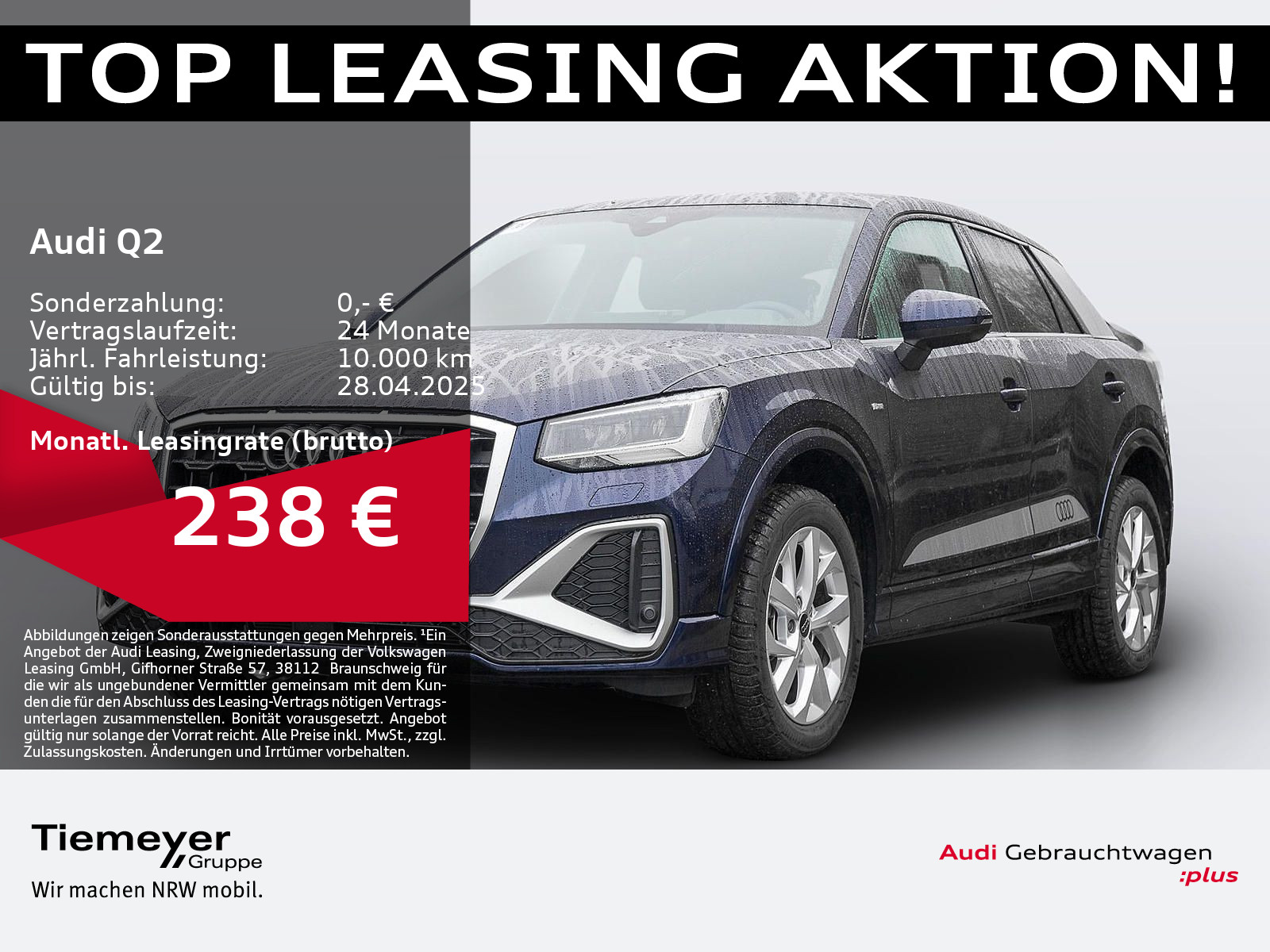 Audi Q2 30 TFSI 2x S LINE