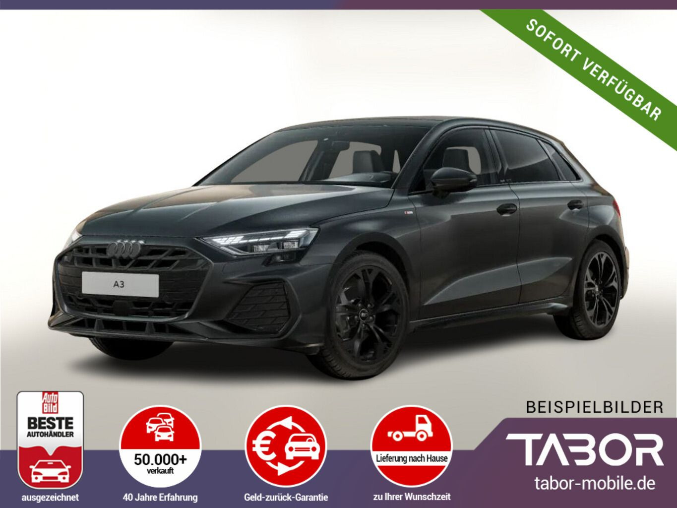 A3 Sportback 35 TFSI S tronic 2xS line Nav 18Z