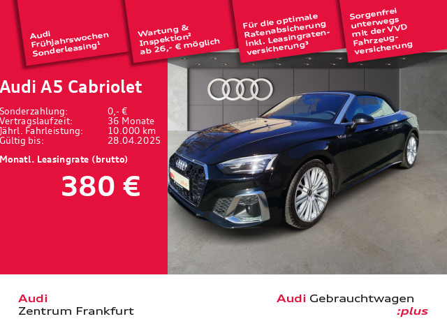 Audi A5 Cabriolet 40 TFSI S line VC