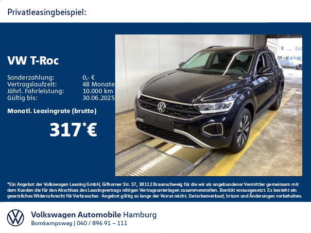 T-Roc 1.5 TSI Llife DSG Standhzg Navi Kamera