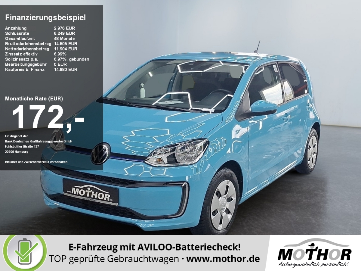 e-up! Max Sitzheizung Klimaautomatik