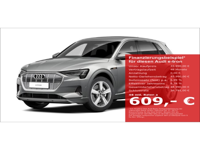 Audi e-tron 50 advanced S line quattro